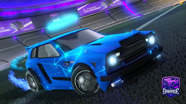 A Rocket League car design from Aztek2800