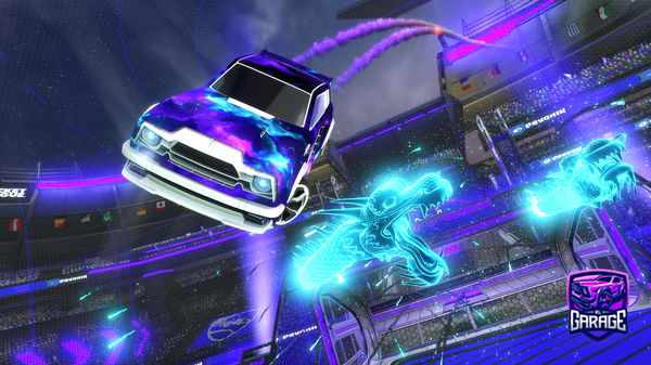 A Rocket League car design from spacebobmcy