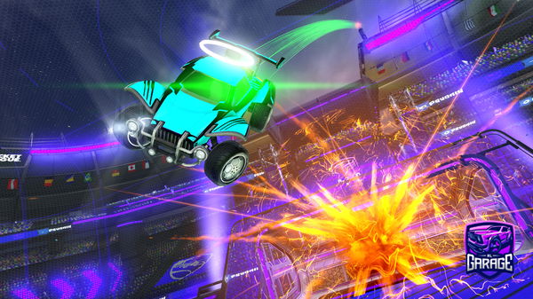 A Rocket League car design from NRG_skyler