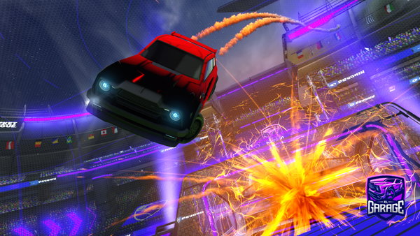 A Rocket League car design from Marcuddd