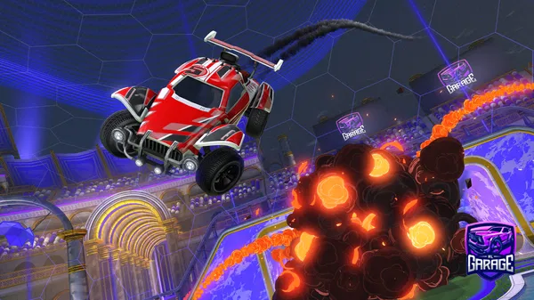 A Rocket League car design from TrojanDestiny