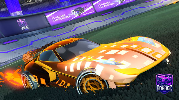 A Rocket League car design from zaddation