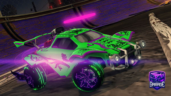 A Rocket League car design from Coldhd93k