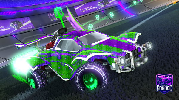 A Rocket League car design from Devxn5006