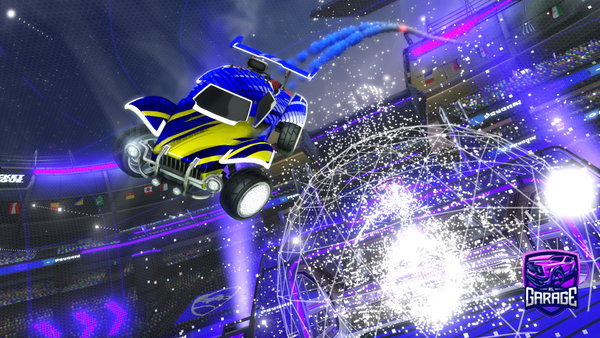 A Rocket League car design from Jalalmo87
