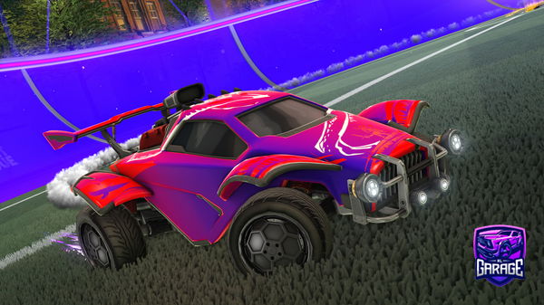 A Rocket League car design from Somerandomguy668