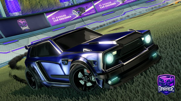 A Rocket League car design from RocketForget