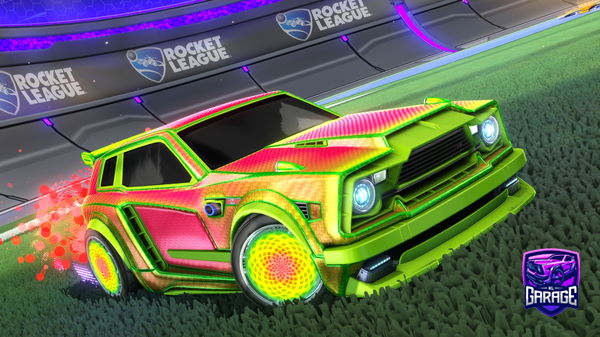 A Rocket League car design from Latini