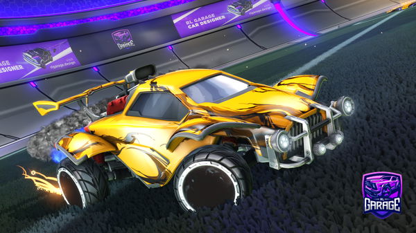 A Rocket League car design from SebzGoat