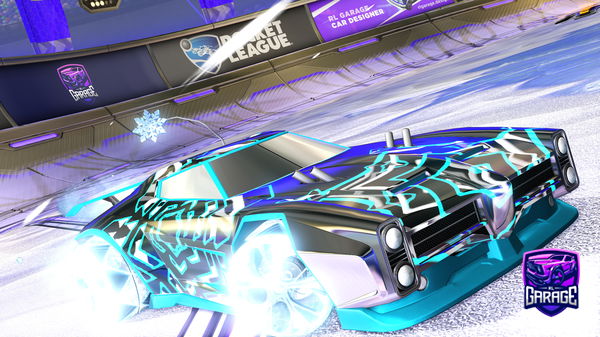 A Rocket League car design from JULA11