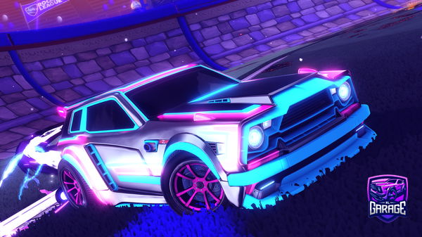 A Rocket League car design from lordgravy