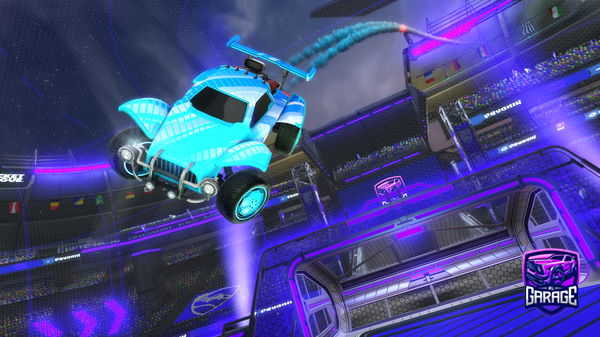 A Rocket League car design from Ties-2010