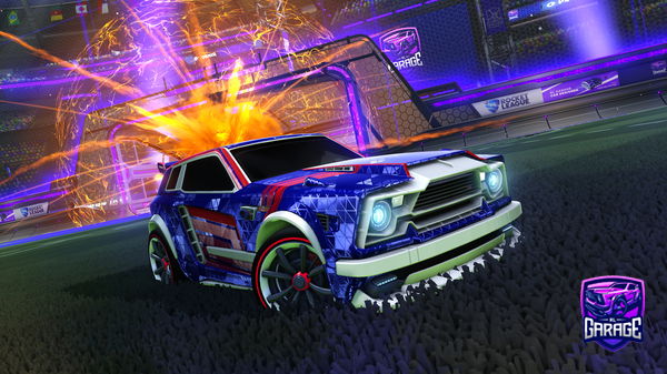 A Rocket League car design from Shadazzle24