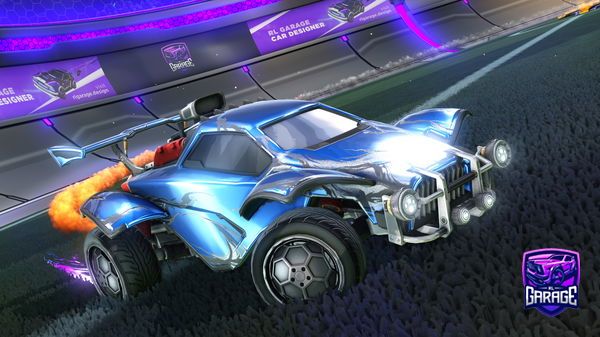 A Rocket League car design from NoTJuGi