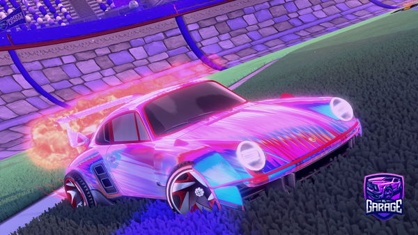 A Rocket League car design from KZXRL