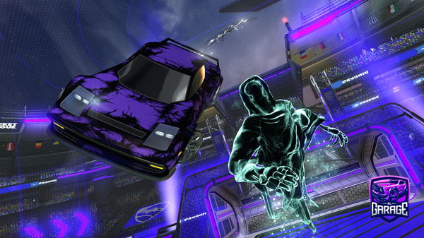 A Rocket League car design from vrah92