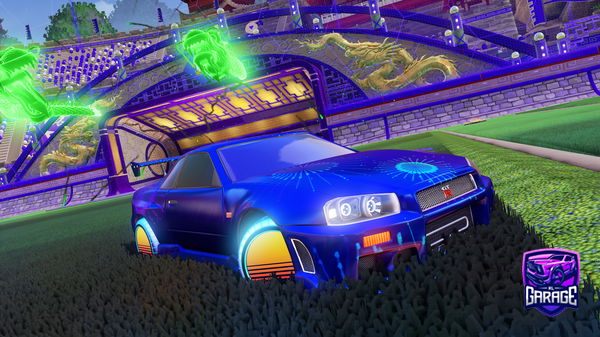 A Rocket League car design from LividFalcon