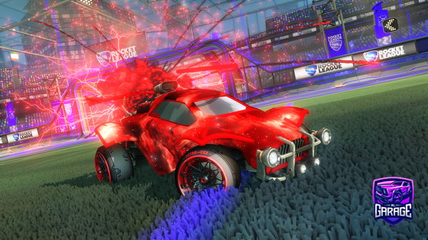 A Rocket League car design from CrazyWiz_26