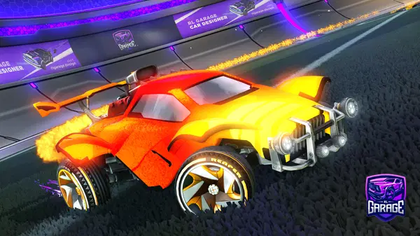 A Rocket League car design from jovi-_-