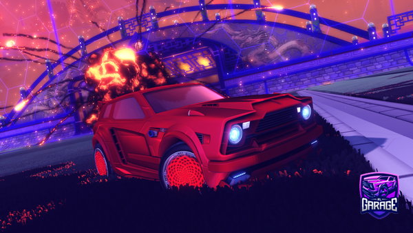 A Rocket League car design from Moussifooty
