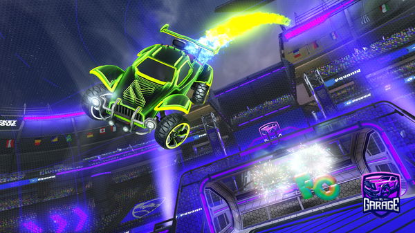 A Rocket League car design from Yungster_Joey