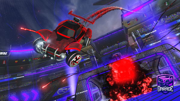 A Rocket League car design from Trifexs