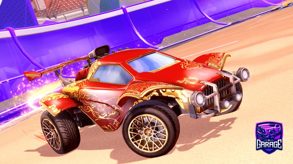 A Rocket League car design from nocoronaforu