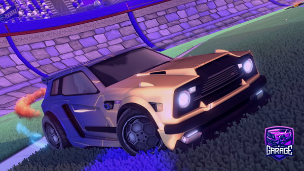 A Rocket League car design from Tecnikaz