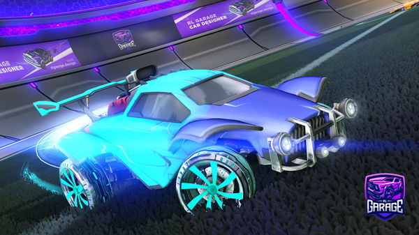 A Rocket League car design from ClipzyXx1