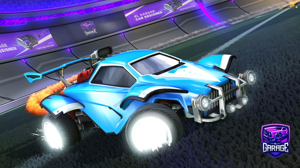 A Rocket League car design from Mulsyy