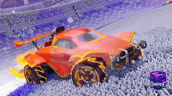 A Rocket League car design from MatthewR4V3