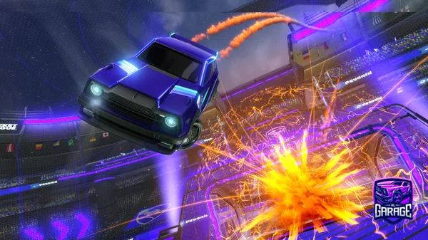 A Rocket League car design from Sheik8993