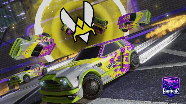 A Rocket League car design from rmcmeans