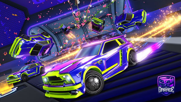 A Rocket League car design from Julaza
