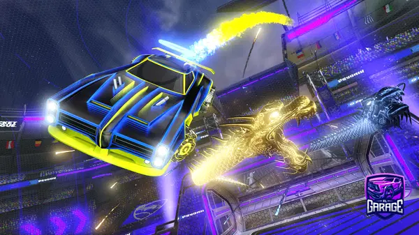 A Rocket League car design from derKonok