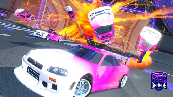 A Rocket League car design from Kipito21