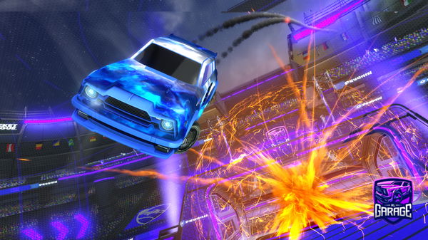 A Rocket League car design from AquaEclipse456