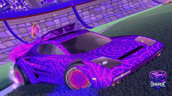A Rocket League car design from TTV_Zextyoi