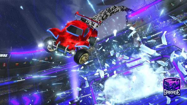 A Rocket League car design from Himynameishammy