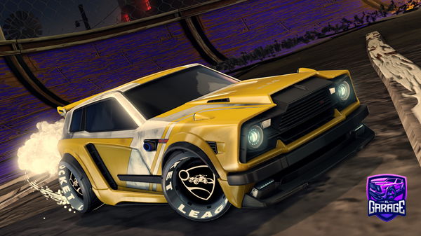 A Rocket League car design from Apparently_GOATed