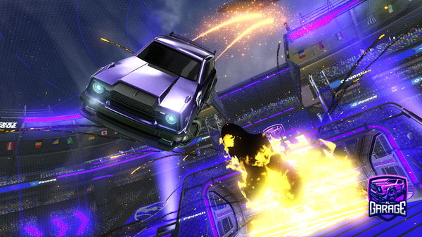 A Rocket League car design from LateRabbit118