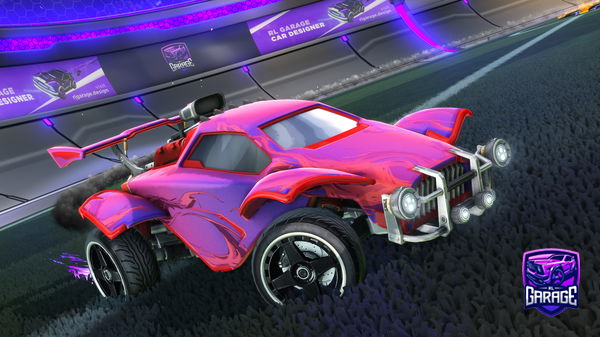 A Rocket League car design from wxbba02