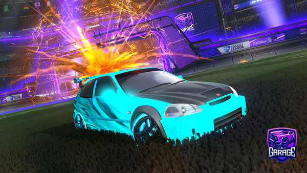 A Rocket League car design from SebaDeLaPartida