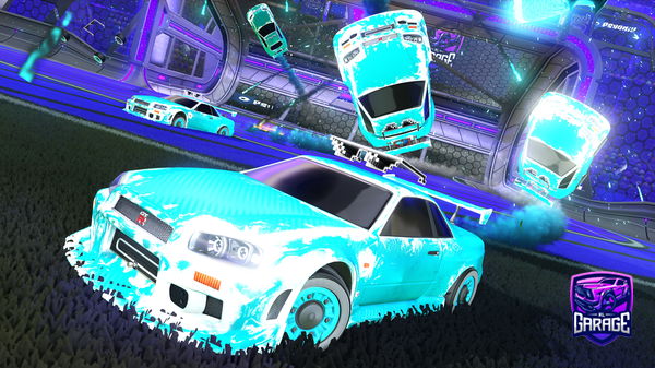 A Rocket League car design from calanto8