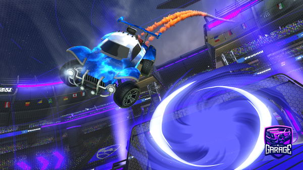 A Rocket League car design from Back-to-Goody