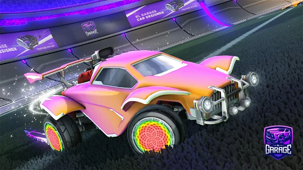 A Rocket League car design from Acers