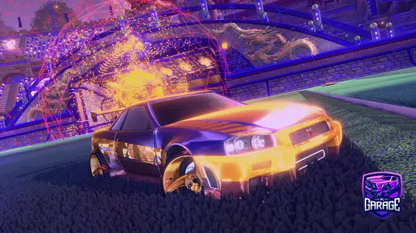 A Rocket League car design from TomGG206