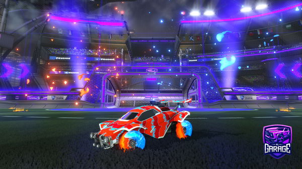 A Rocket League car design from krampezz