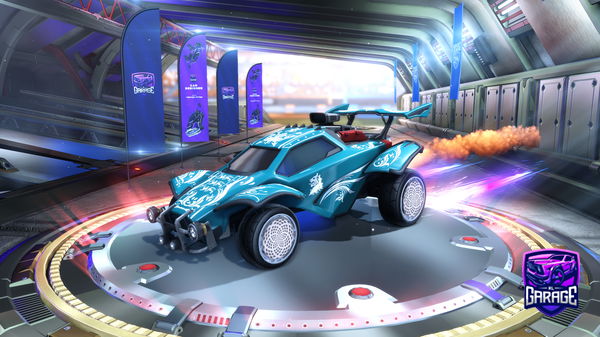 A Rocket League car design from Xaffroncard1580