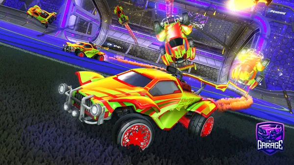A Rocket League car design from mxnullixs